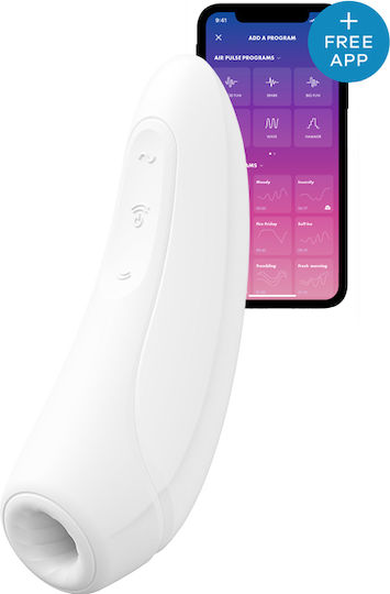 Satisfyer Curvy 1+ Αναρροφητής Αιδοίου White