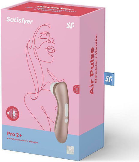 Satisfyer Pro 2 Vibration Αναρροφητής Αιδοίου με Δόνηση Rose Gold