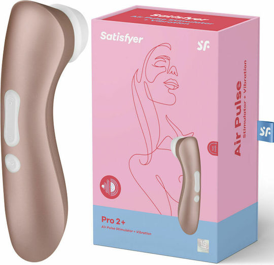 Satisfyer Pro 2 Vibration Αναρροφητής Αιδοίου με Δόνηση Rose Gold