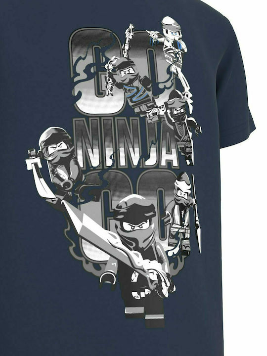 Παιδικό T-shirt Navy Μπλε