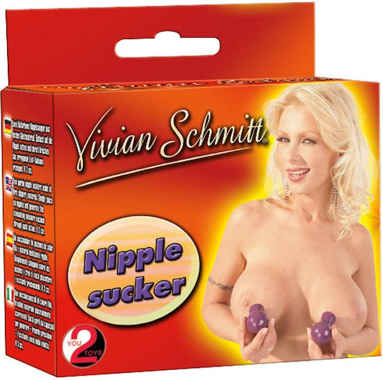 You2Toys VS Nipple Sucker Аспиратор Нипели Purple 2бр