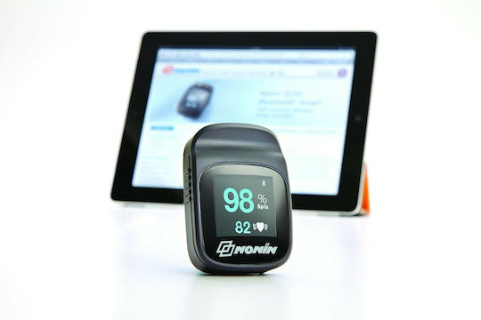 Nonin Connect Elite 3240 Professionelles Oximeter Fingerspitze Für Kinder mit Bluetooth Schwarz