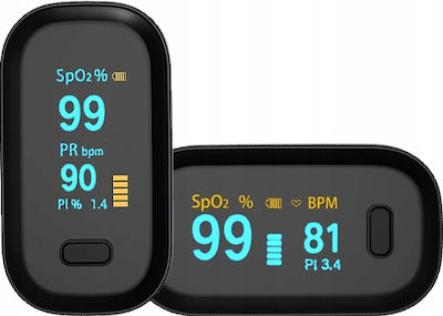 Oromed Oro-Oximeter Παλμικό Οξύμετρο Δακτύλου Μαύρο