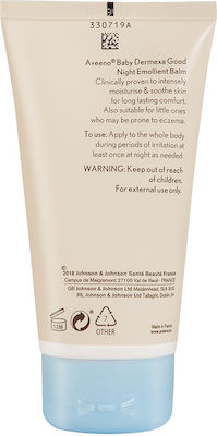 Aveeno Dermexa Good Night Emollient Balm Cream for Atopic Skin 75ml