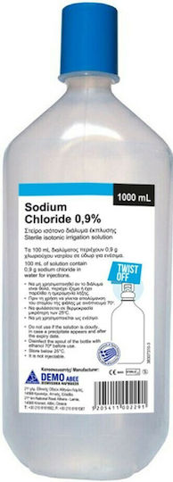 Demo Sodium 0.9% Chloride Στείρο Ισότονο Διάλυμα Έκπλυσης 1000ml