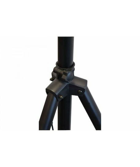 QTX Sound Tρίποδο Ηχείων PA ύψους 125-192cm σε Μαύρο Χρώμα