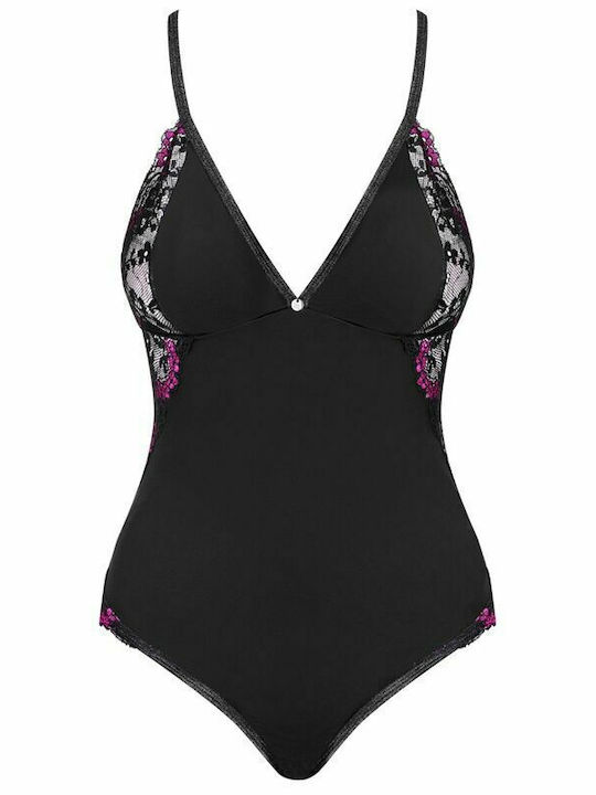 Obsessive Vanessme Секси Боди Теди Black