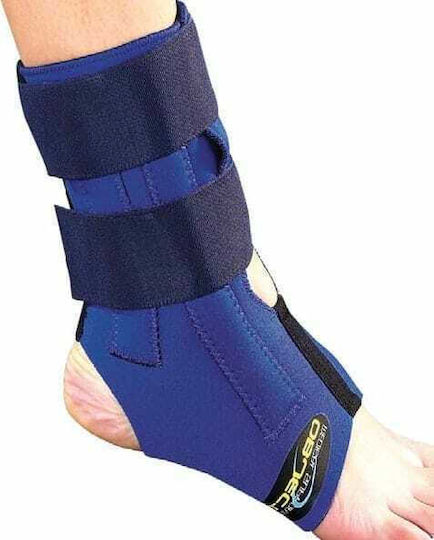 Ortholand 8280 Ankle Brace with Straps in Blue color