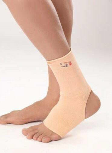 Ortholand Oik Elastic Anklet Επιστραγαλίδα σε Μπεζ χρώμα