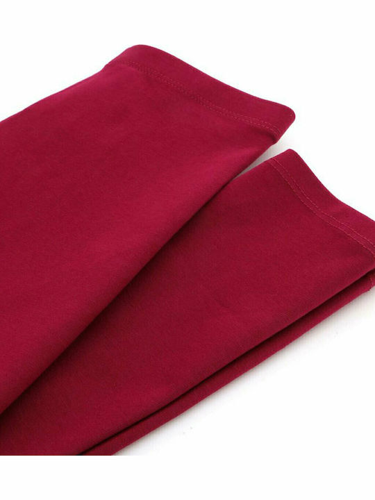 Kinder Leggings Lang Burgundisch