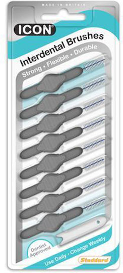 Stoddard Dental Icon Periuțe Interdentare 1.3mm Gri 8buc