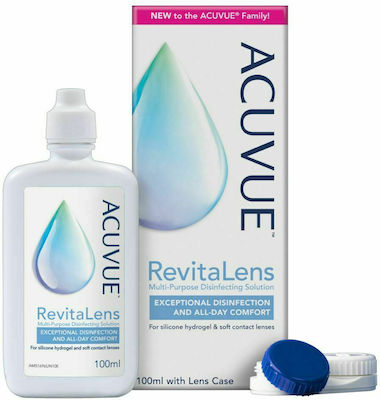 Johnson & Johnson Acuvue Revitalens Contact Lens Solution 100ml