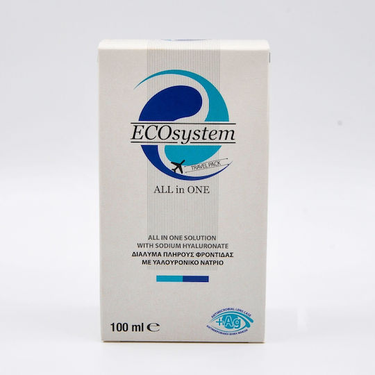 Optimax ECOsystem All In One Contact Lens Solution 100ml