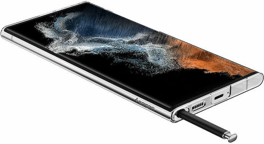 Spigen AirSkin Back Cover Silicone Transparent (Galaxy S22 Ultra)