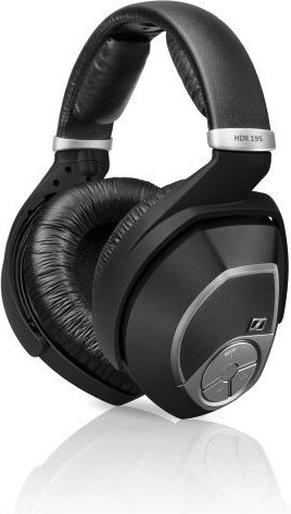 Sennheiser HDR 195 (for RS 195) Wireless Over Ear Headphones with 18 hours of Operation Black 563600