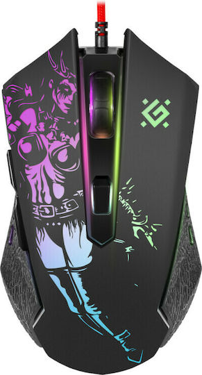 Defender Sin'Sister GM-933 RGB Gaming Mouse 7200 DPI Negru