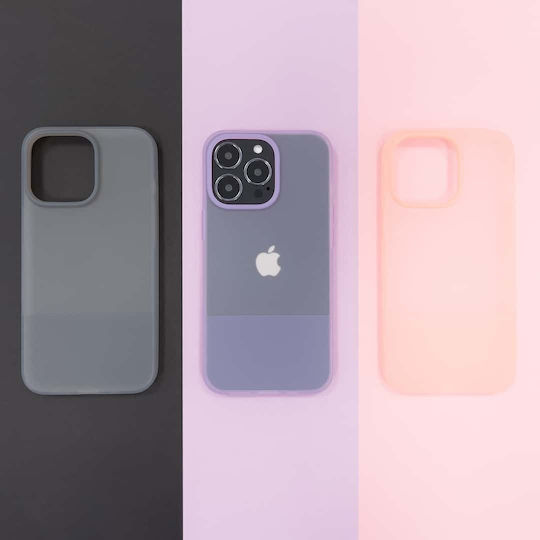 Kingxbar Plain Back Cover Silicon Violet (iPhone 13 Pro Max)