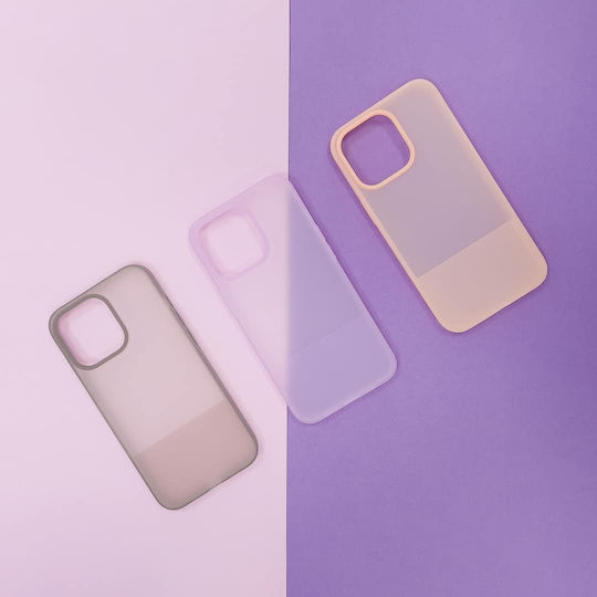 Kingxbar Plain Back Cover Silicon Violet (iPhone 13 Pro Max)