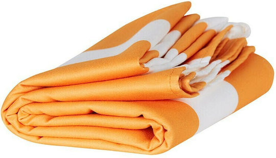 Dock & Bay Quick Dry Microfiber Towel Body Orange 160x160cm
