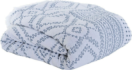 Nef-Nef Homeware Mysterious Υπέρδιπλη 230x250εκ. Blue