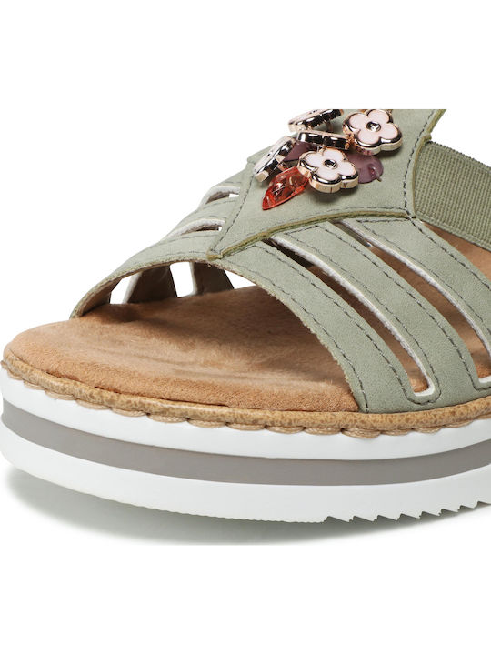 Sandale Casual Damă Anatomic Verde