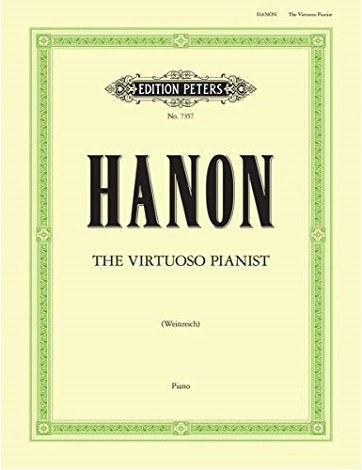 Edition Peters Hanon - The Virtuoso Pianist Learning Method for Piano