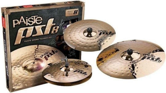 Paiste Σετ Πιατινιών PST8 Reflector Universal (14" Hi-Hat, 16" Crash, 20" Ride)