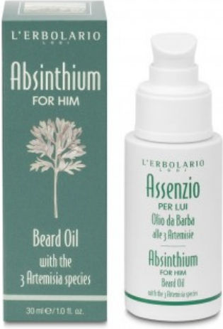 L' Erbolario Beard Grooming Oil with 3 Artemisia 30ml