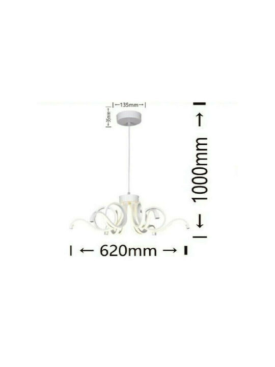 Universo Illuminazione Pendant Light White