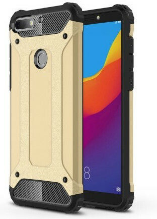 Forcell Tough Armor Back Cover Plastic Auriu (Huawei Y7 2018/Y7 Prime 2018 - Huawei Y7 2018/Y7 Prime 2018)