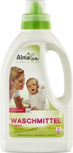 Almawin Liquid Detergent with Fragrance Λεβάντα for Sensitive Clothes 750ml (11 Measuring Cups)