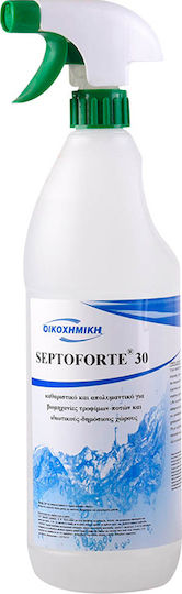 Ikochimiki Septoforte 30 Καθαριστικό Spray Γενικής Χρήσης με Απολυμαντική Δράση 1lt