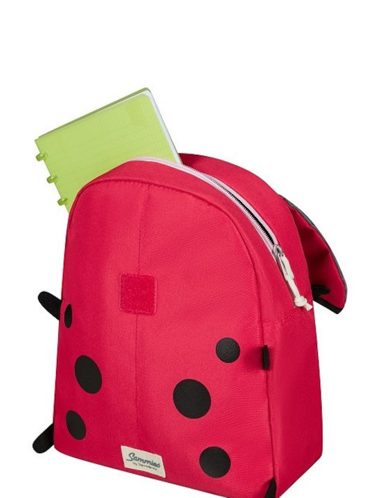 Samsonite Glückliche Sammies Eco Schulranzen Rucksack Kindergarten in Rot Farbe