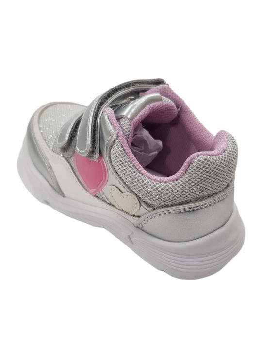 Παιδικά Sneakers με Σκρατς Ασημί