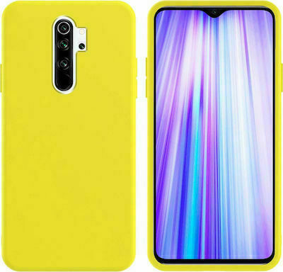 Silicone Back Cover Yellow (Redmi Note 8 Pro)