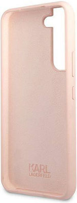 Karl Lagerfeld Karl & Choupette Plastic Back Cover Pink (Galaxy S22+ 5G)