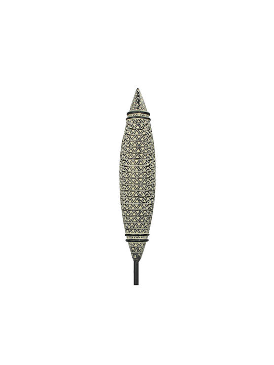 Zaros Decorative Space Tribal made of Polyresin 10x10x45cm 1pcs