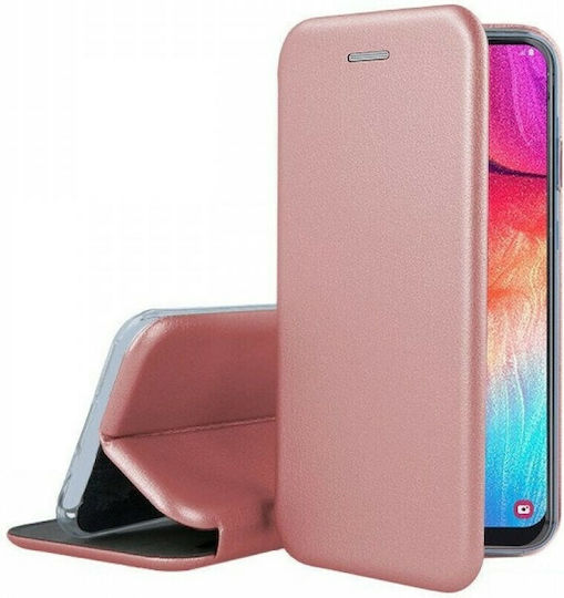 Book Piele artificială Rose Gold (Galaxy Note 10+)