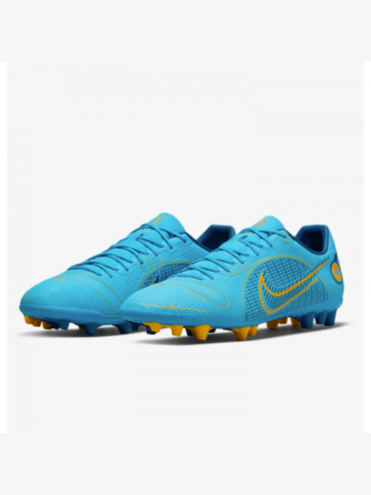 Nike Vapor 14 Academy AG Χαμηλά Ποδοσφαιρικά Παπούτσια με Τάπες Μπλε