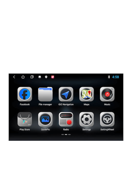 Kirosiwa Car Audio System for Toyota Proace Honda City Proace City 2018+ (Bluetooth/USB/AUX/WiFi/GPS/Apple-Carplay/Android-Auto) with Touch Screen 10"