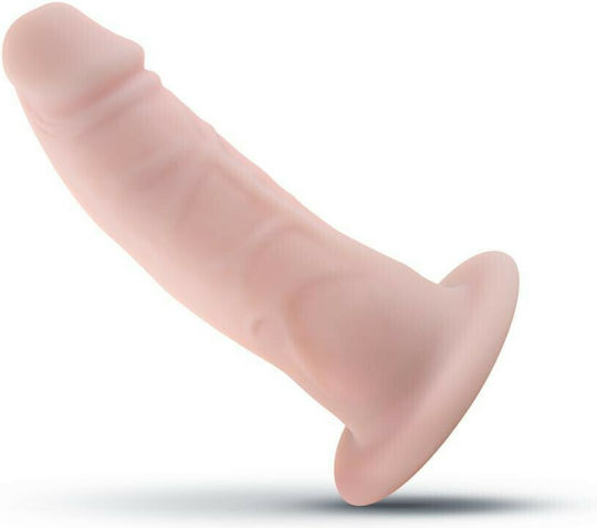 No Parts James Realistic Hollow Dildo Glass Dildo With Suction Cup Flesh 15cm