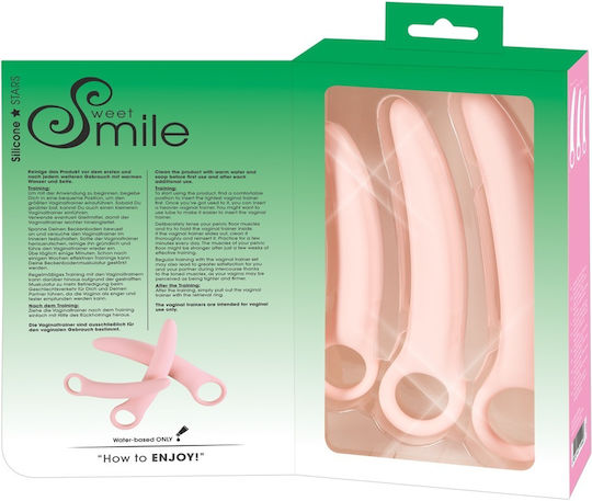 You2Toys Sweet Smile Vaginal Trainers Satz Dildo Rosa 14.1cm