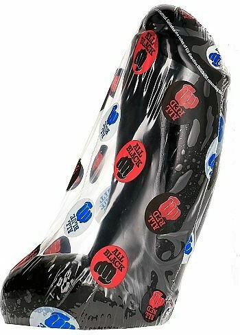 All Black Dong Realistic Ρεαλιστικό Dildo με Όρχεις Μαύρο 18cm