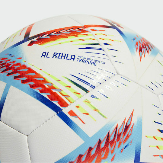 adidas Al Rihla Training Μπάλα Ποδοσφαίρου Λευκή