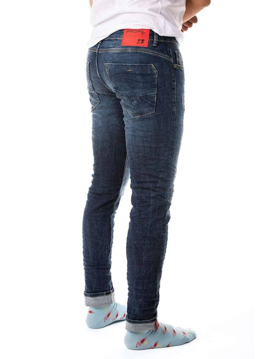 Profil Herren Jeanshose in Slim Fit Blau