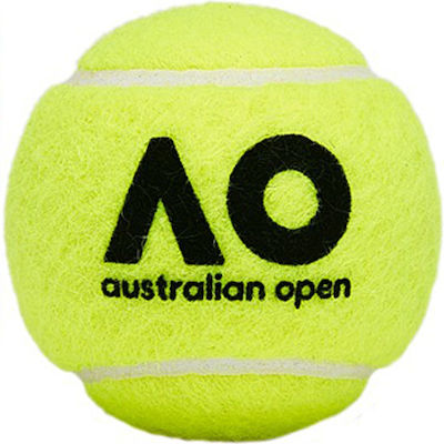 Dunlop Australian Open Tournament Tennis Balls 3pcs