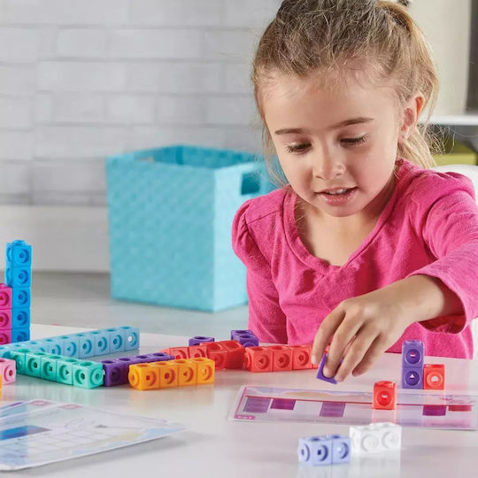 Learning Resources MathLink Cubes Early Maths Fantasticals STEM Εκπαιδευτικό Παιχνίδι Γνώσεων για 5+ Ετών