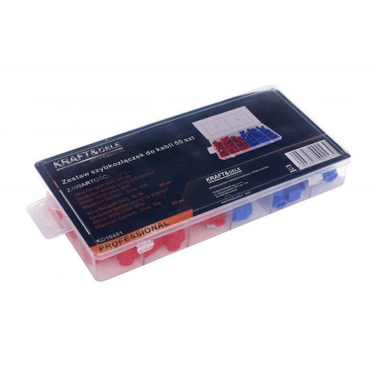 Kraft & Dele Clema Conectare rapidă în casetă (KD10481) 50buc
