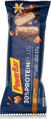 PowerBar Protein Plus Baton cu 30% Proteină & Aromă Vanilie Caramel 55gr