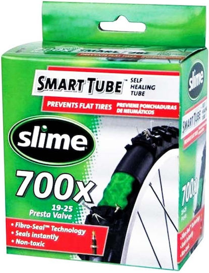 Slime Smart Tube 30061 Fahrradschlauch 700 x 19/25c Kleines Ventil